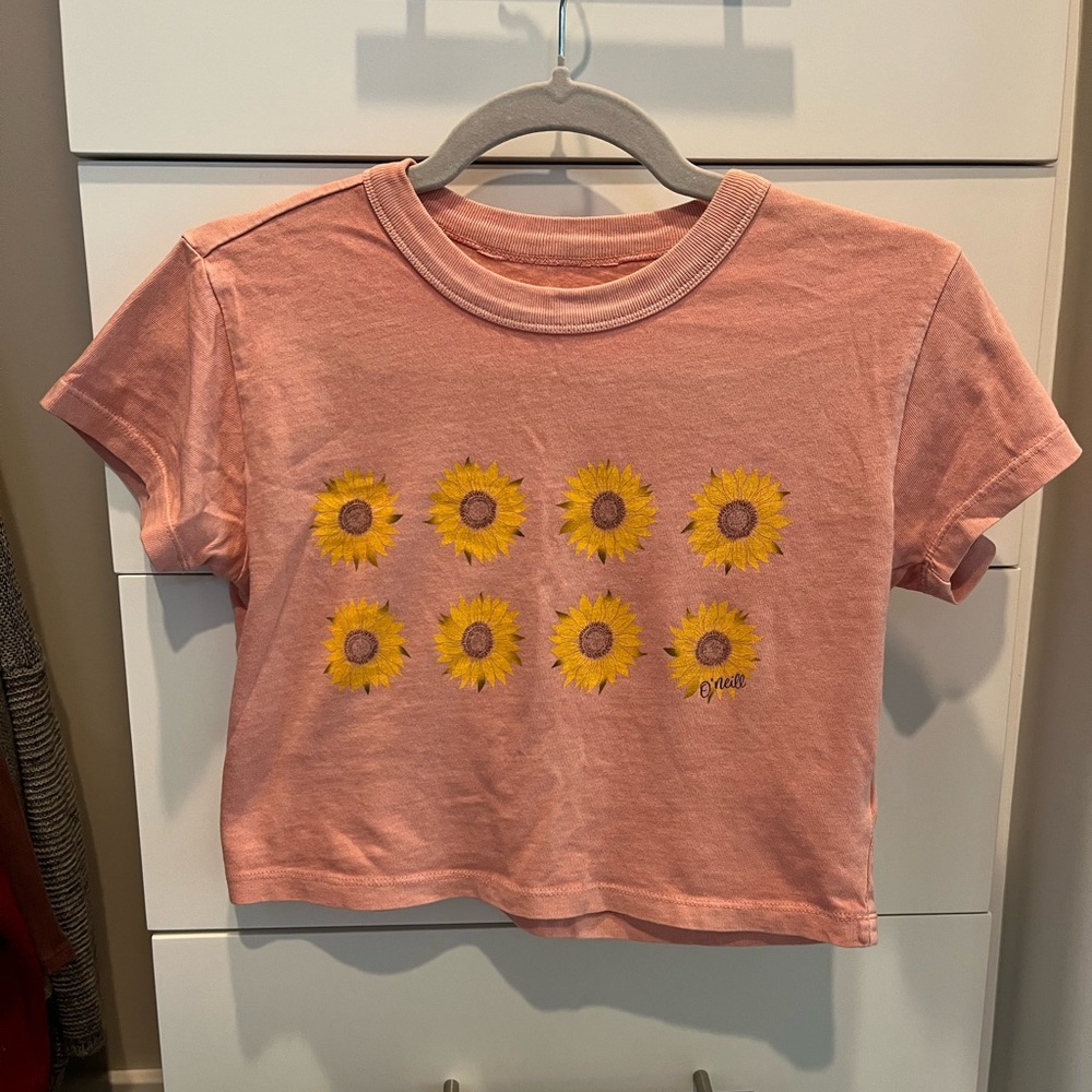 💗3for$20💗 O’Neil Sunflower 🌻 Crop Top Small
